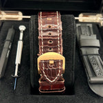 2008 PANERAI LUMINOR GMT 8 DAYS PAM00289 ROSE GOLD 44MM - WatchCraze.com.au