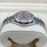 2022 ROLEX DATEJUST 31MM PINK DIAL 278274 FLUTED & JUBILEE - WatchCraze.com.au