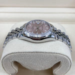 2022 ROLEX DATEJUST 31MM PINK DIAL 278274 FLUTED & JUBILEE - WatchCraze.com.au