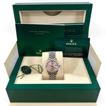 2022 ROLEX DATEJUST 31MM PINK DIAL 278274 FLUTED & JUBILEE - WatchCraze.com.au