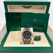 2022 ROLEX SKYDWELLER 42MM BLACK DIAL 326934 RX8 STICKERS - WatchCraze.com.au