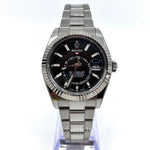 2022 ROLEX SKYDWELLER 42MM BLACK DIAL 326934 RX8 STICKERS - WatchCraze.com.au