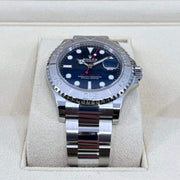 2022 ROLEX YACHTMASTER 40MM BRIGHT BLUE 126622 - WatchCraze.com.au