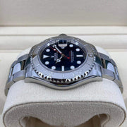 2022 ROLEX YACHTMASTER 40MM BRIGHT BLUE 126622 - WatchCraze.com.au