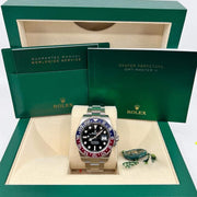 2022 ROLEX GMT MASTER II PEPSI OYSTER 126710BLRO - WatchCraze.com.au