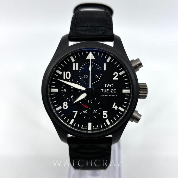 2022 IWC PILOT CHRONOGRAPH TOP GUN 44.5MM IW389101 - WatchCraze.com.au