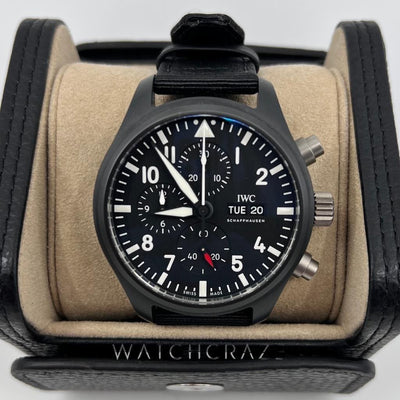 2022 IWC PILOT CHRONOGRAPH TOP GUN 44.5MM IW389101 - WatchCraze.com.au