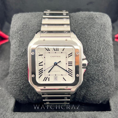 2022 CARTIER SANTOS LARGE 39.8MM WSSA0018 - WatchCraze.com.au