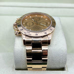 2007 ROLEX DAYTONA YELLOW GOLD CHAMPAGNE DIAL 116528 40MM - WatchCraze.com.au