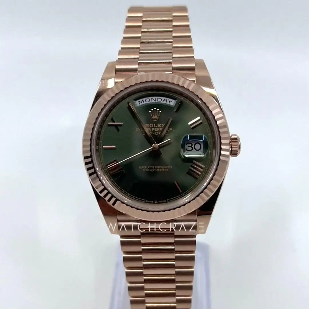 2023 ROLEX DAY DATE GREEN DIAL 40MM 228238