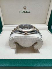 2022 ROLEX DATEJUST 41 ROLESOR YELLOW GOLD & OYSTERSTEEL JUBILEE FLUTED 126333 - WatchCraze.com.au