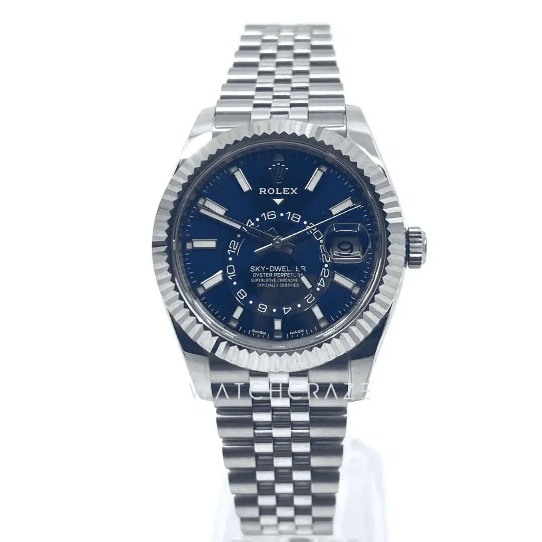 2021 ROLEX SKY-DWELLER BLUE DIAL 42MM 326934