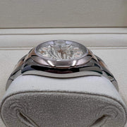 2022 ROLEX DATEJUST 36MM PALM DIAL EVEROSE & OYSTERSTEEL SMOOTH 126201 - WatchCraze.com.au