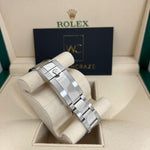 2021 ROLEX YACHT-MASTER ROLESOR PLATINUM & OYSTERSTEEL GREY DIAL 40MM 126662 - WatchCraze.com.au 