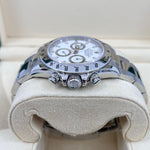 2015 ROLEX DAYTONA WHITE APH DIAL STAINLESS STEEL 116520 40MM - WatchCraze.com.au