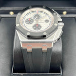 2016 AUDEMARS PIGUET OFFSHORE CHRONOGRAPH STAINLESS STEEL CERAMIC 44MM PANDA 26400SO.OO.A002CA.01 - WatchCraze.com.au