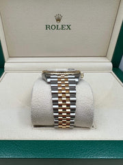 2022 ROLEX DATEJUST 41 ROLESOR YELLOW GOLD & OYSTERSTEEL JUBILEE FLUTED 126333 - WatchCraze.com.au