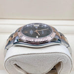 2022 ROLEX DATEJUST 41MM WIMBLEDON EVEROSE & OYSTERSTEEL 126331 - WatchCraze.com.au