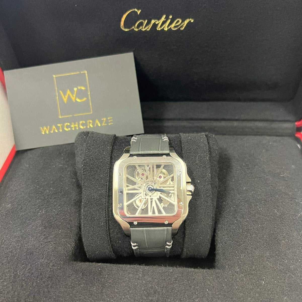 CARTIER SANTOS DE CARTIER SKELETON 40MM 2022