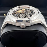 2020 AUDEMARS PIGUET ROYAL OAK DOUBLE BALANCE WHEEL OPENWORKED 41MM 15407ST.OO.1220ST.01 - WatchCraze.com.au
