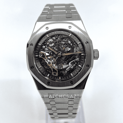 2020 AUDEMARS PIGUET ROYAL OAK DOUBLE BALANCE WHEEL OPENWORKED 41MM 15407ST.OO.1220ST.01 - WatchCraze.com.au