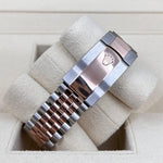 2022 ROLEX DATEJUST 36MM EVEROSE & OYSTERSTEEL MOTHER OF PEARL DIAMOND DIAL 126231 - WatchCraze.com.au