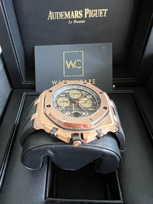 Audemars royal oak hot sale offshore rose gold