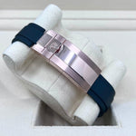 2022 ROLEX YACHTMASTER EVEROSE 40MM OYSTERFLEX 126655 - WatchCraze.com.au