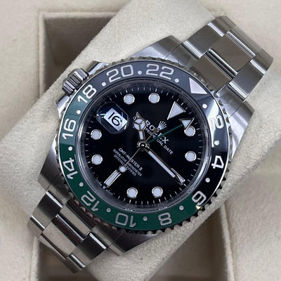 2022 ROLEX GMT-MASTER II ‘SPRITE’ 40MM 126720VTNR - WatchCraze.com.au