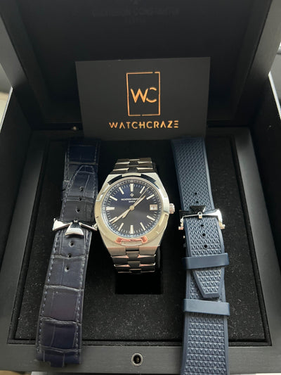VACHERON CONSTANTIN OVERSEAS BLUE DIAL 4500V - WatchCraze.com.au