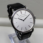 A LANGE & SOHNE SAXONIA THIN 18-CARAT WHITE GOLD 201.027 / LSLS2013AM 37MM - WatchCraze.com.au