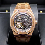 2019 AUDEMARS PIGUET ROYAL OAK DOUBLE BALANCE WHEEL OPENWORKED 41MM REF. 15407OR.OO.1220OR.01 - WatchCraze.com.au