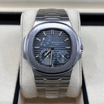 2021 PATEK PHILIPPE NAUTILUS MOONPHASE BLUE DIAL 5712/1A 40MM - WatchCraze.com.au