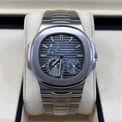 2021 PATEK PHILIPPE NAUTILUS MOONPHASE BLUE DIAL 5712/1A 40MM - WatchCraze.com.au
