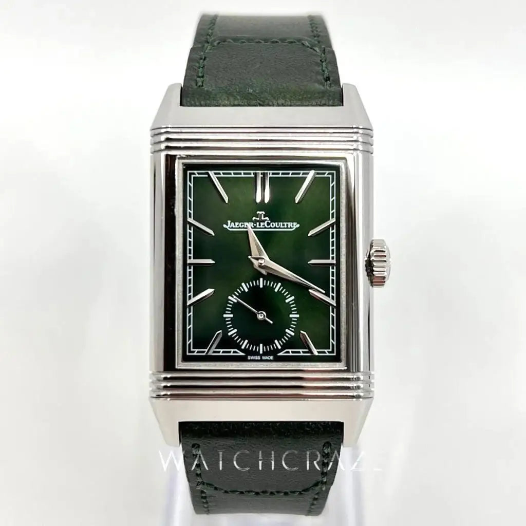 JAEGER LE-COULTRE REVERSO TRIBUTE SMALL SECONDS GREEN Q3978430