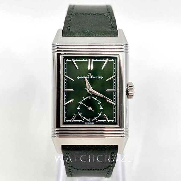 JAEGER LE-COULTRE REVERSO TRIBUTE SMALL SECONDS GREEN Q3978430 - WatchCraze.com.au