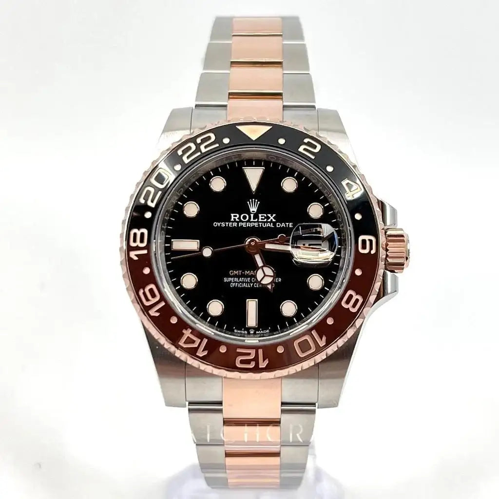 2019 ROLEX GMT MASTER II ROOT BEER 126711CHNR 40MM EVEROSE & OYSTERSTEEL
