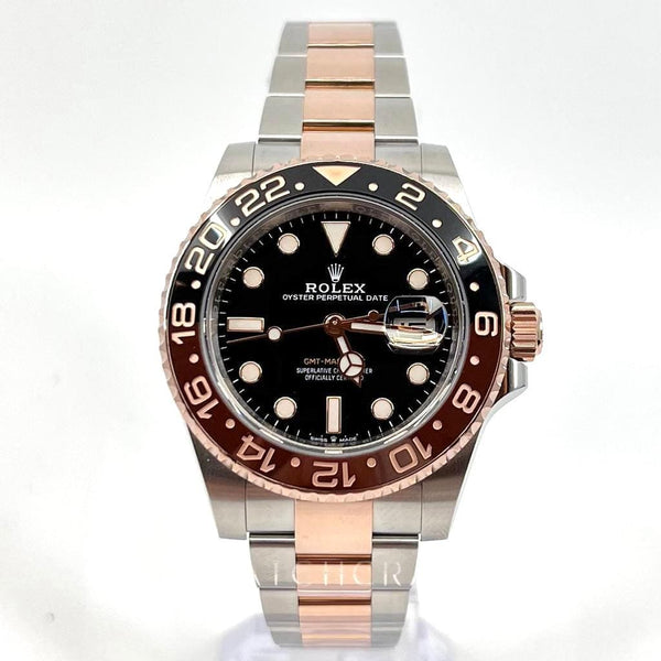 2019 ROLEX GMT MASTER II ROOTBEER 126711CHNR 40MM EVEROSE & OYSTERSTEEL - WatchCraze.com.au