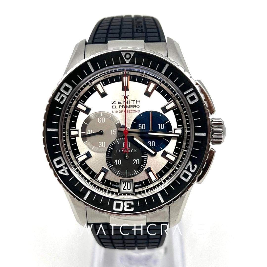 2015 ZENITH EL PRIMERO STRATOS FLYBACK 03.2062.4057/69.R515 45.5MM