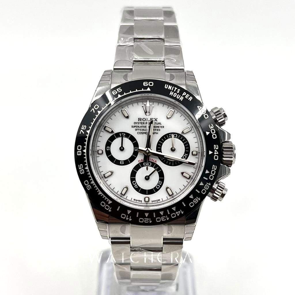 2022 ROLEX COSMOGRAPH DAYTONA PANDA DIAL FULL STICKERS 40MM 116500LN