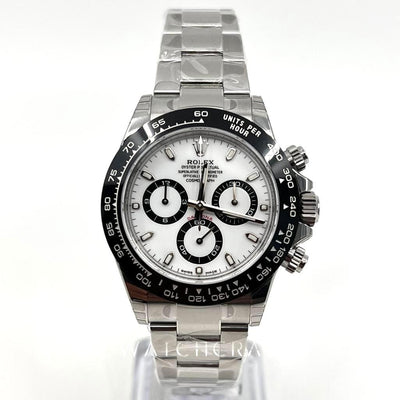 2022 ROLEX COSMOGRAPH DAYTONA PANDA DIAL FULL STICKERS 40MM 116500LN - WatchCraze.com.au