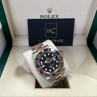 ROLEX GMT MASTER II ROOTBEER TWO TONED 126711CHNR 2020 - WatchCraze.com.au