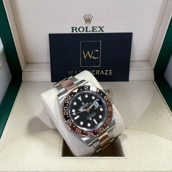 ROLEX GMT MASTER II ROOTBEER TWO TONED 126711CHNR 2020 - WatchCraze.com.au