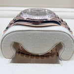 2022 ROLEX DAYDATE 40MM EVEROSE CHOCOLATE BAGUETTE DIAMOND MARKERS 228235 - WatchCraze.com.au