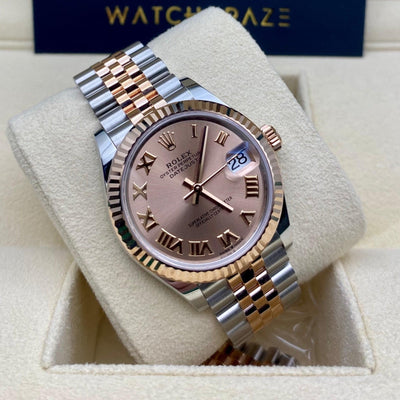 ROLEX DATEJUST 31 EVEROSE TWO TONED 278271 2022 - WatchCraze.com.au