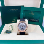 2022 ROLEX SKYDWELLER EVEROSE OYSTERFLEX 326235 42MM - WatchCraze.com.au