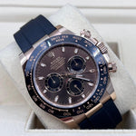 2021 ROLEX DAYTONA EVEROSE OYSTERFLEX CHOCOLATE DIAL 40MM 116515LN - WatchCraze.com.au
