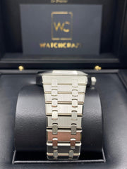 AUDEMARS PIGUET ROYAL OAK 41MM BLUE DIAL 15500st 2019 - WatchCraze.com.au