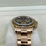 2001 ROLEX DAYTONA PAUL NEWMAN YELLOW GOLD 116528 40MM FULL SET - WatchCraze.com.au