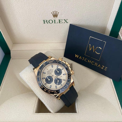 ROLEX COSMOGRAPH DAYTONA YELLOW GOLD 116518LN 2022 - WatchCraze.com.au